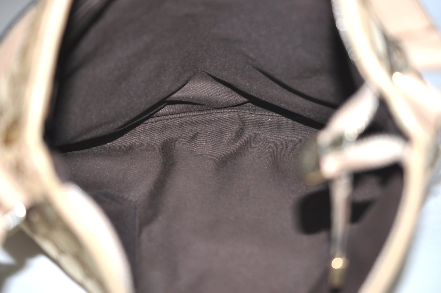 Authentic GUCCI Princy Ribbon Canvas Shoulder Cross Body Bag 204939 Beige K5667