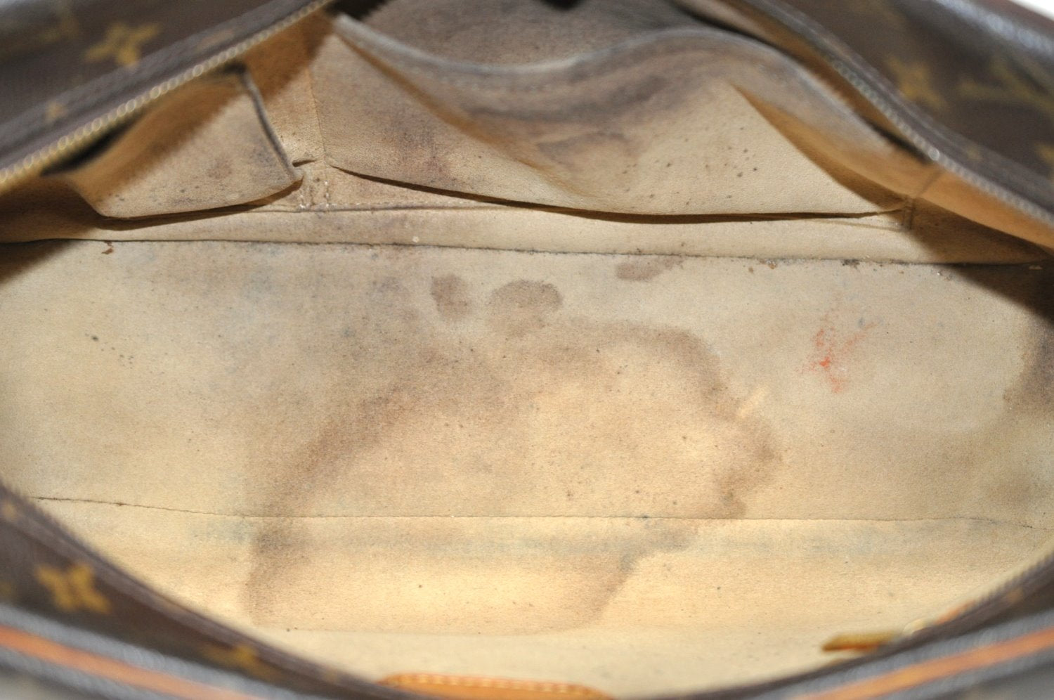 Authentic Louis Vuitton Monogram Cite GM Shoulder Bag M51181 LV Junk K5675