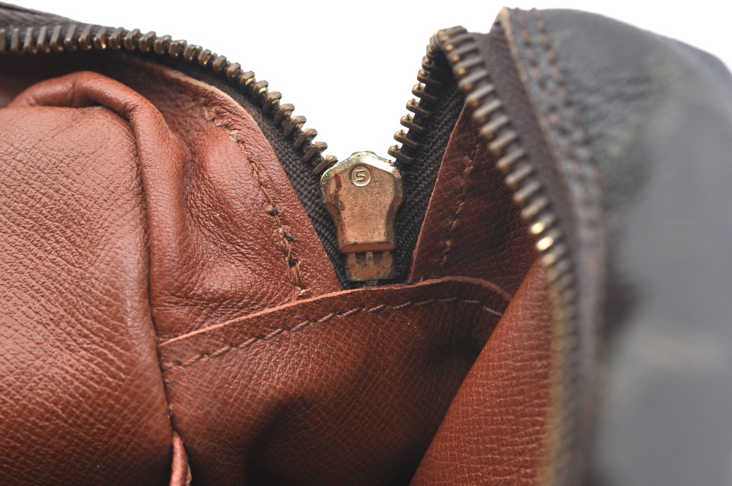 Authentic Louis Vuitton Monogram Compiegne 28 Clutch Hand Bag M51845 LV K5677