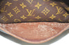 Authentic Louis Vuitton Monogram Compiegne 28 Clutch Hand Bag M51845 LV K5677