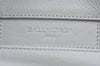 Authentic BALENCIAGA Papier Mini 2Way Hand Bag Leather 305572 Light Gray K5679