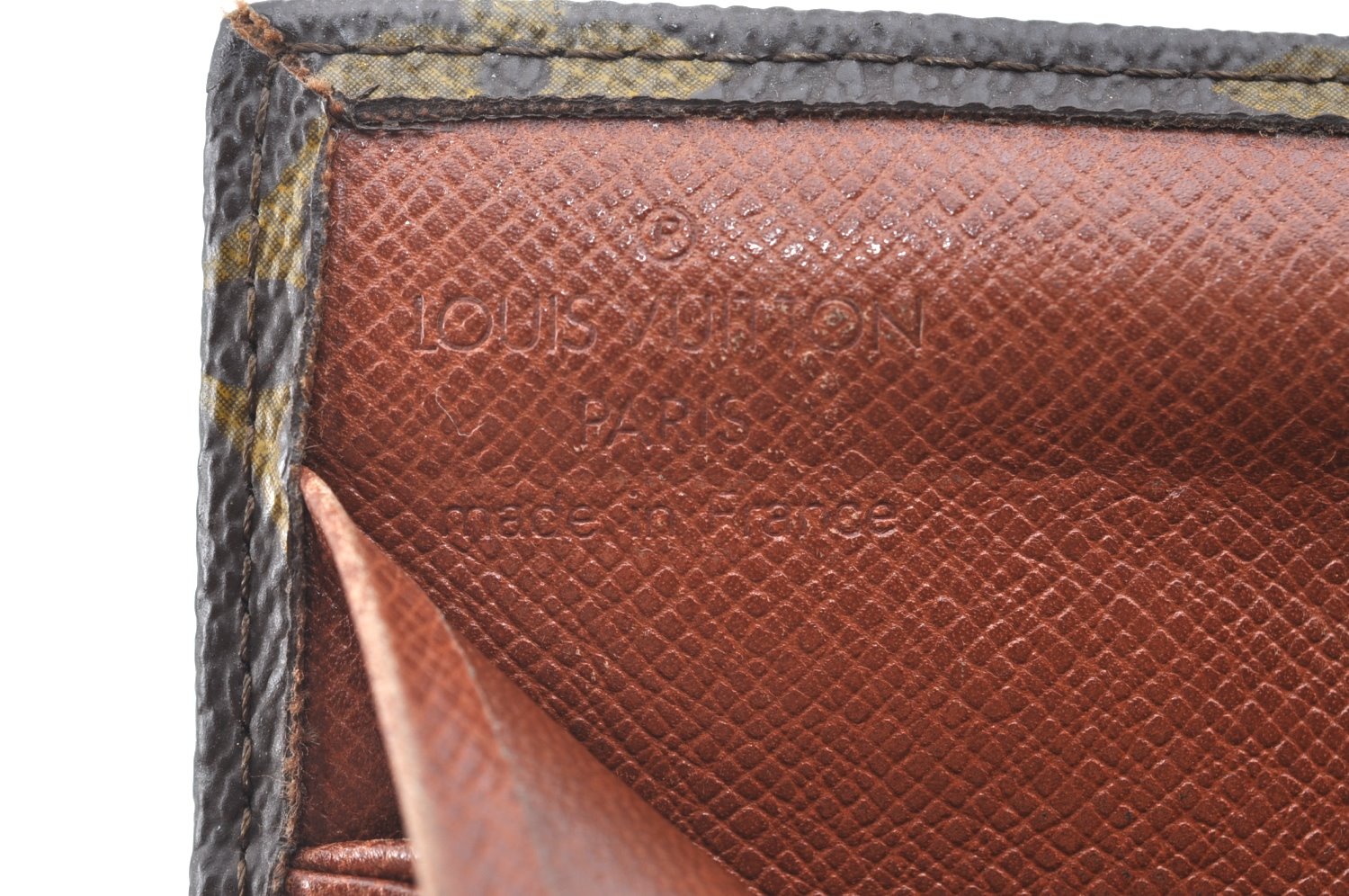 Authentic Louis Vuitton Monogram Porte Monnaie Billets Wallet M61660 LV K5696