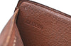Authentic Louis Vuitton Monogram M61652 Porte Monnaie Billet Carte Credit K5698