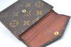 Authentic Louis Vuitton Monogram Porte Monnaie Billets Wallet M61660 LV K5701