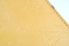 Authentic Louis Vuitton Vernis Lexington Hand Bag Pouch Yellow M91010 LV K5704