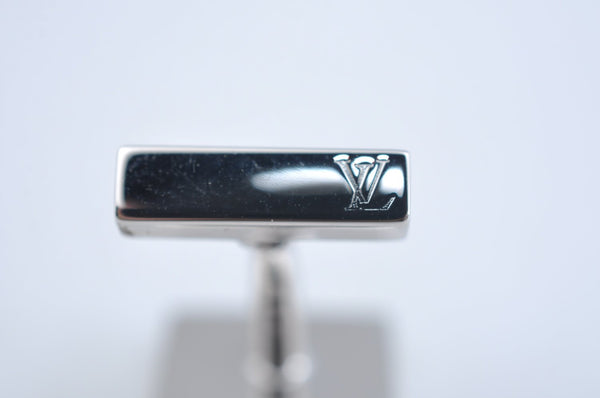 Authentic Louis Vuitton Damier Cufflinks Accessory Case Pouch M64681 LV K5709