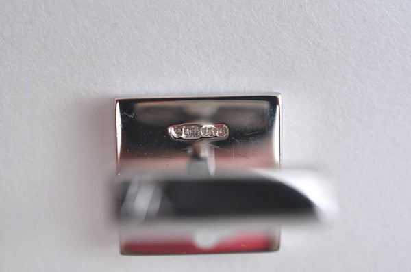 Authentic Louis Vuitton Damier Cufflinks Accessory Case Pouch M64681 LV K5709