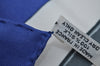 Authentic HERMES Carre 90 Scarf "BRIDES de GALA par" Silk Blue K5713