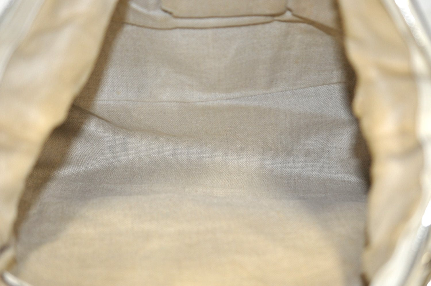 Authentic GUCCI Vintage 2Way Shoulder Tote Bag Leather 232949 White K5716