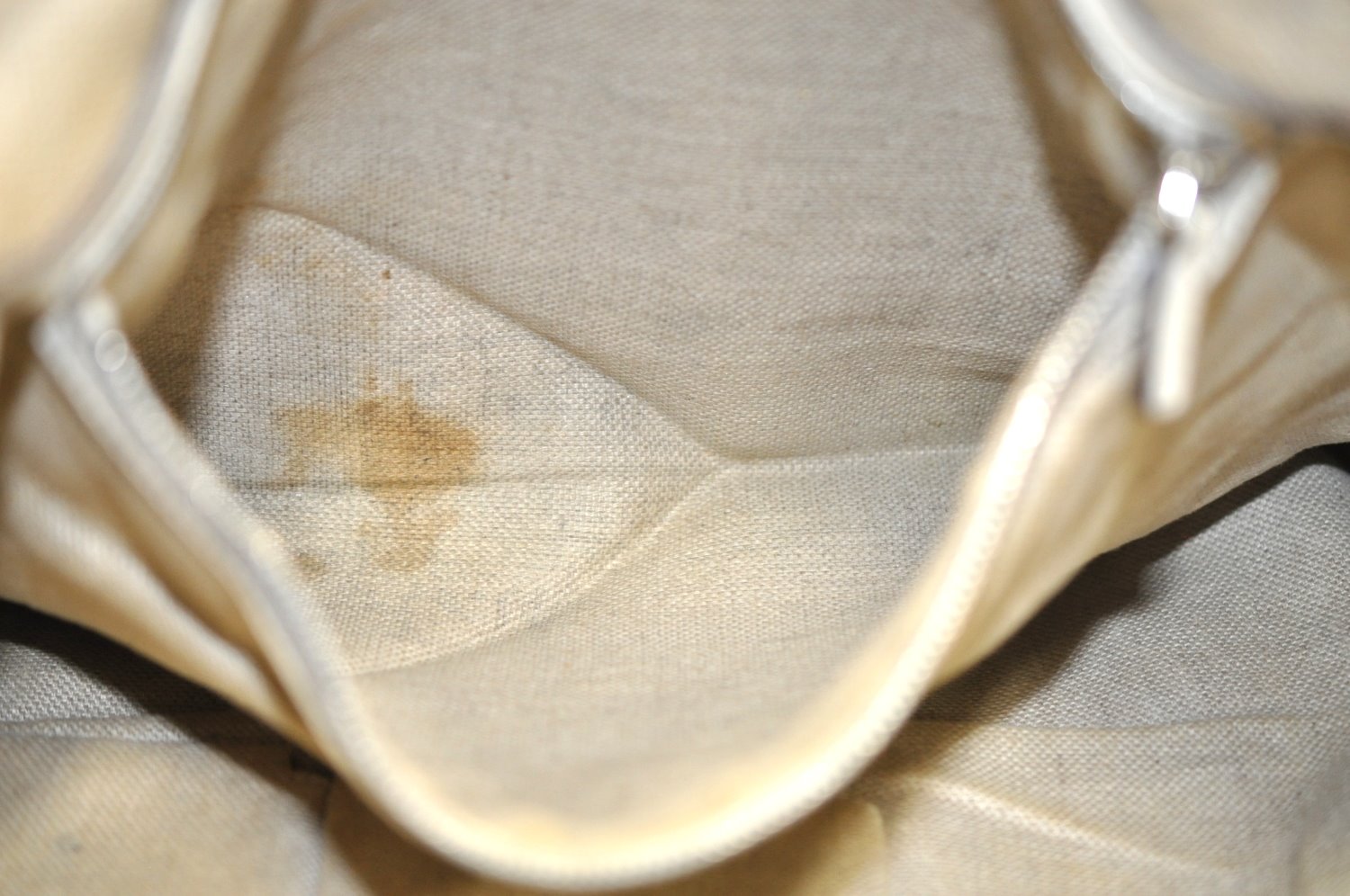 Authentic GUCCI Vintage 2Way Shoulder Tote Bag Leather 232949 White K5716