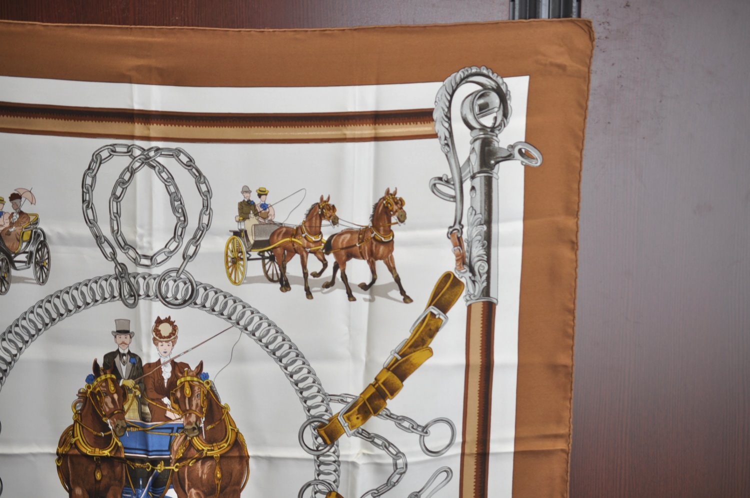 Authentic HERMES Carre 90 Scarf 