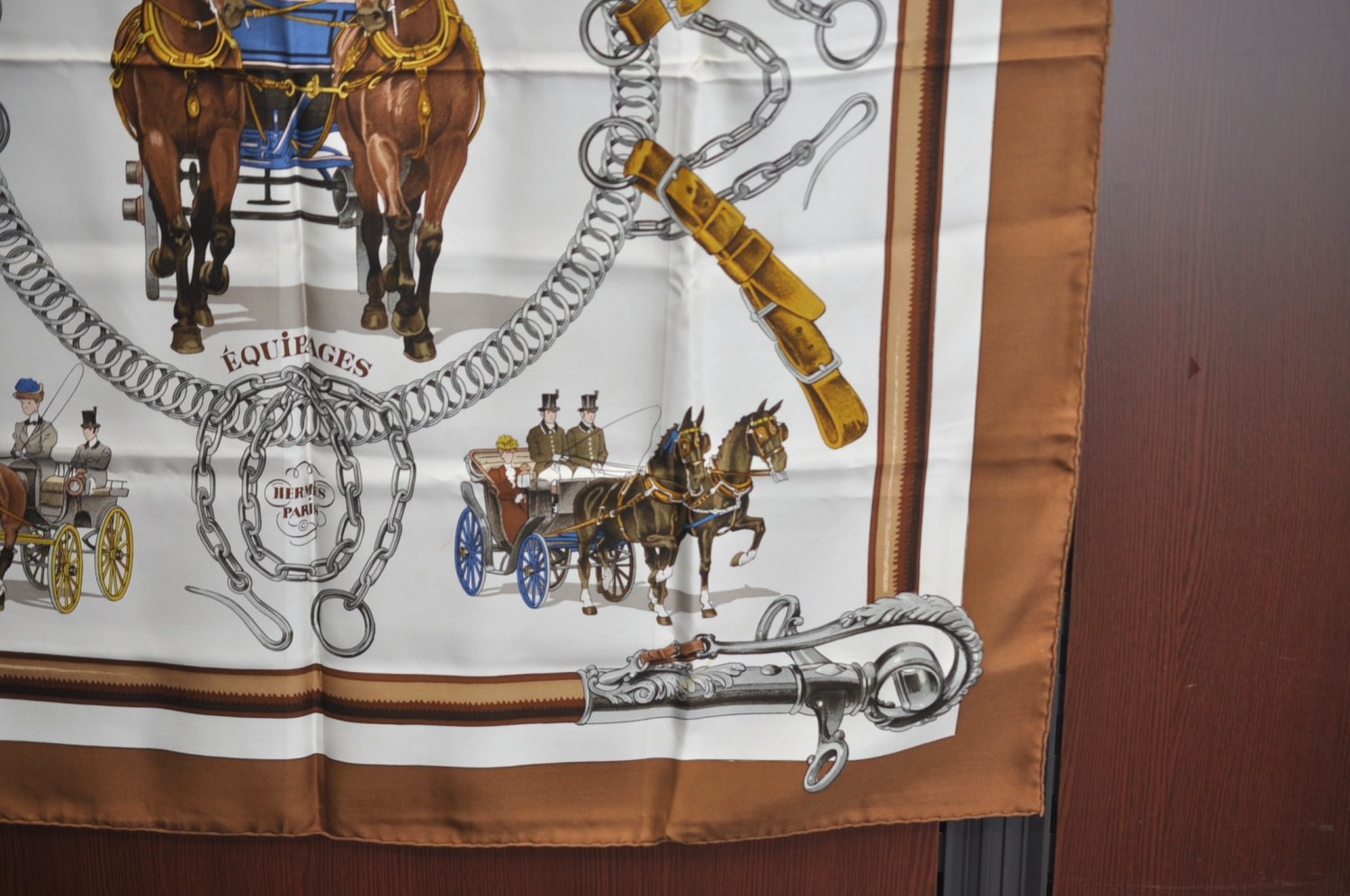 Authentic HERMES Carre 90 Scarf 