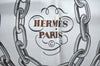 Authentic HERMES Carre 90 Scarf "EQUIPAGES" Silk Brown K5719