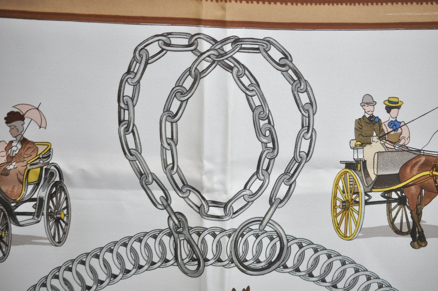 Authentic HERMES Carre 90 Scarf 