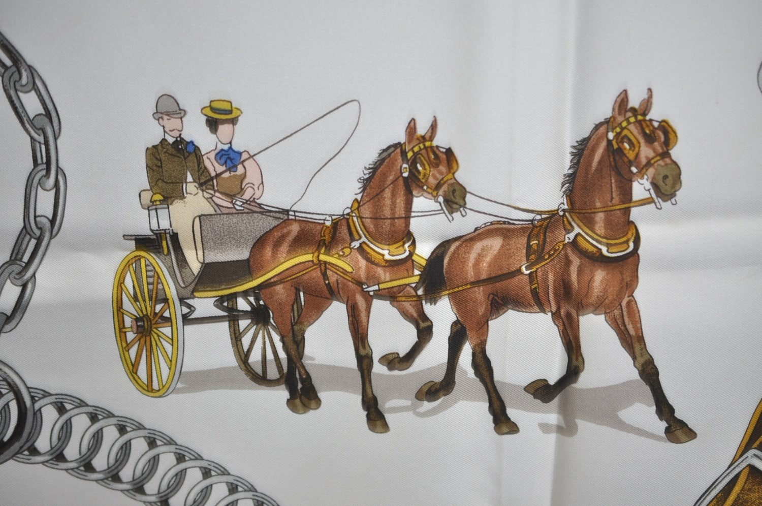 Authentic HERMES Carre 90 Scarf 