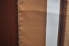 Authentic HERMES Carre 90 Scarf "EQUIPAGES" Silk Brown K5719