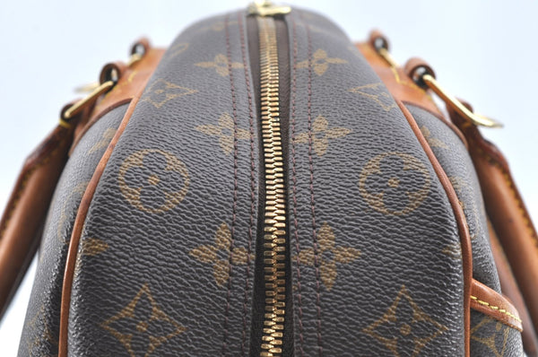 Authentic Louis Vuitton Monogram Deauville Hand Bag M47270 LV K5738