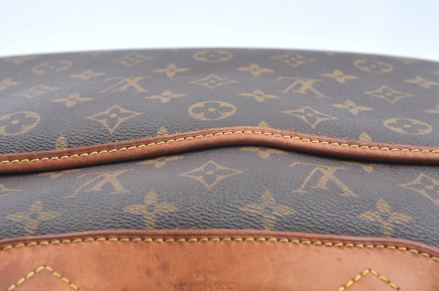 Authentic Louis Vuitton Monogram Deauville Hand Bag M47270 LV K5738