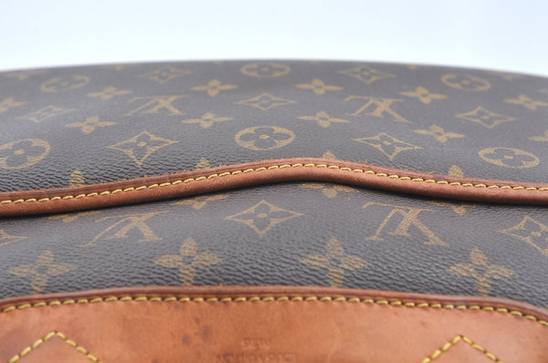 Authentic Louis Vuitton Monogram Deauville Hand Bag M47270 LV K5738