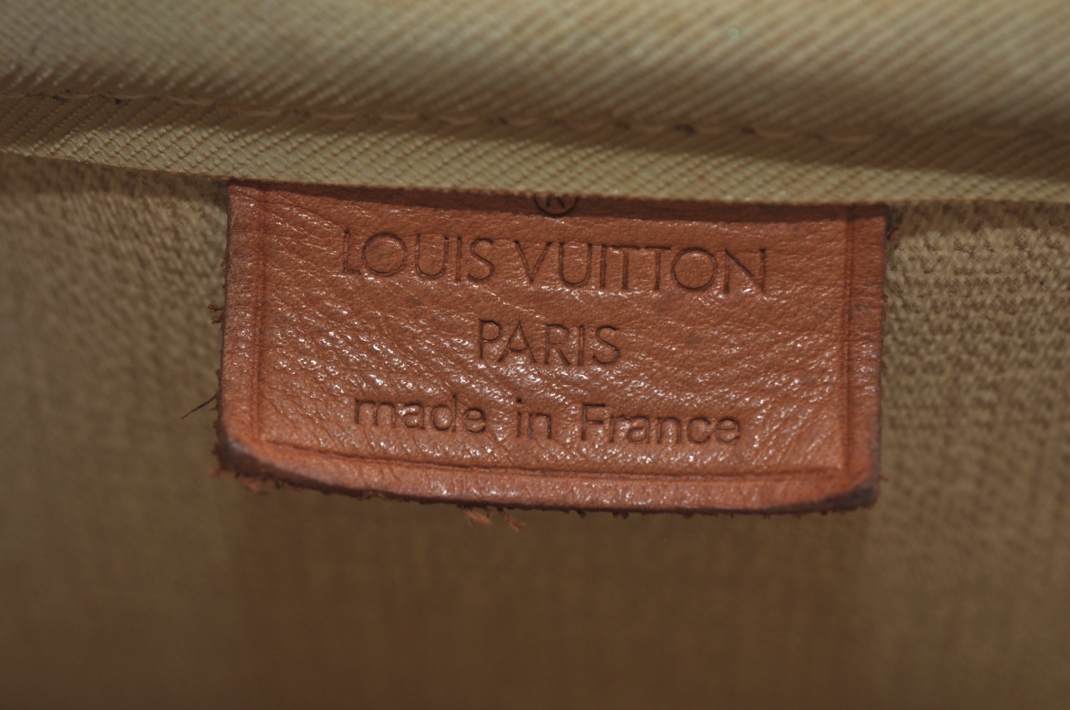 Authentic Louis Vuitton Monogram Deauville Hand Bag M47270 LV K5738