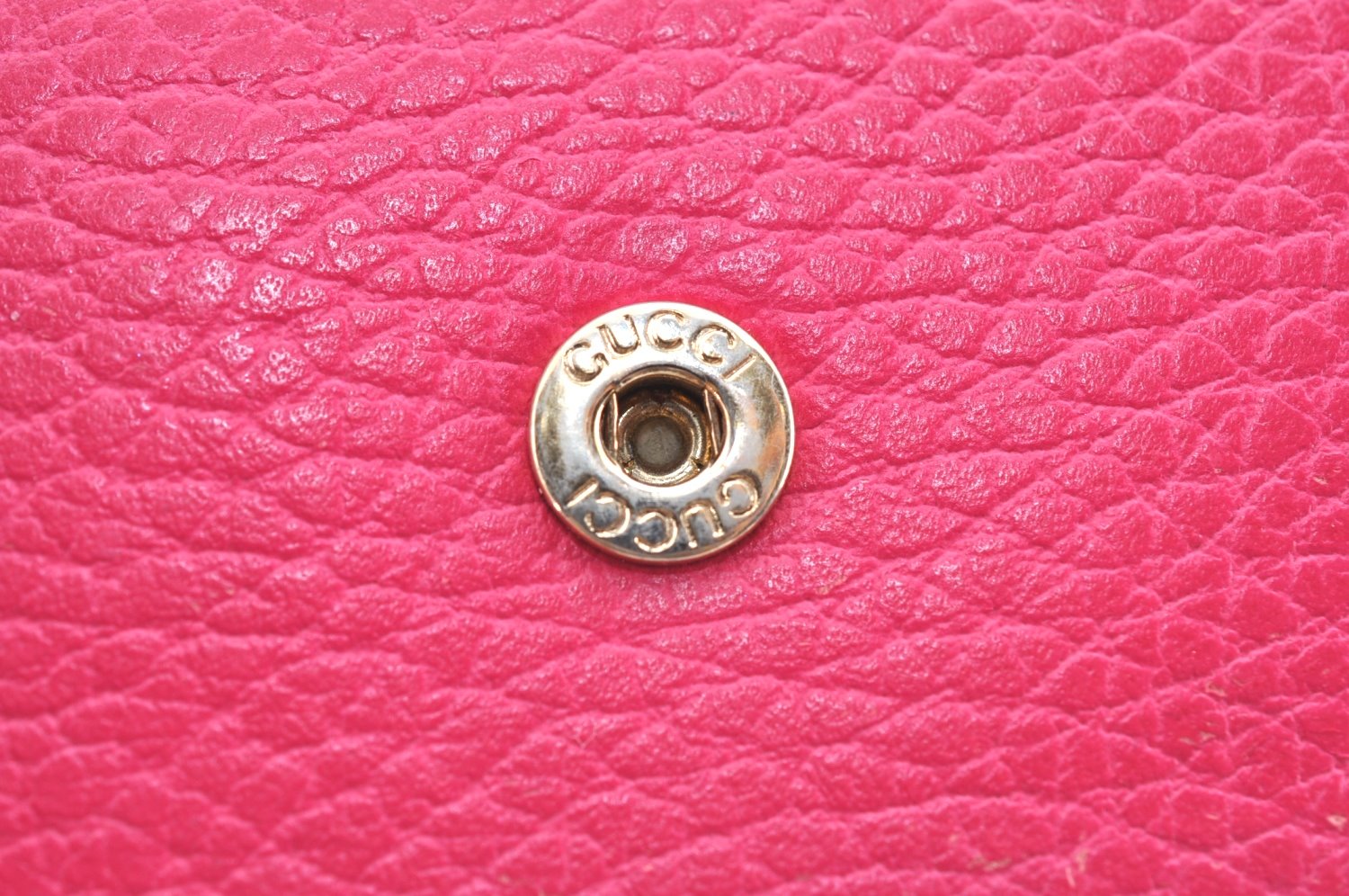 Authentic GUCCI Swing Vintage 6 Six Hooks Key Case Leather 354499 Pink K5739