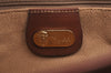Auth GUCCI Micro GG PVC Leather Shoulder Cross Body Bag Purse Brown Junk K5749