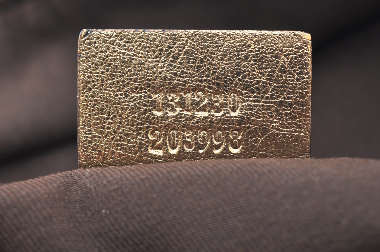 Authentic GUCCI GG Crystal Shoulder Tote Bag PVC Leather 131230 Gold Junk K5753