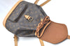 Authentic Louis Vuitton Monogram Montsouris MM Backpack M51136 LV K5754