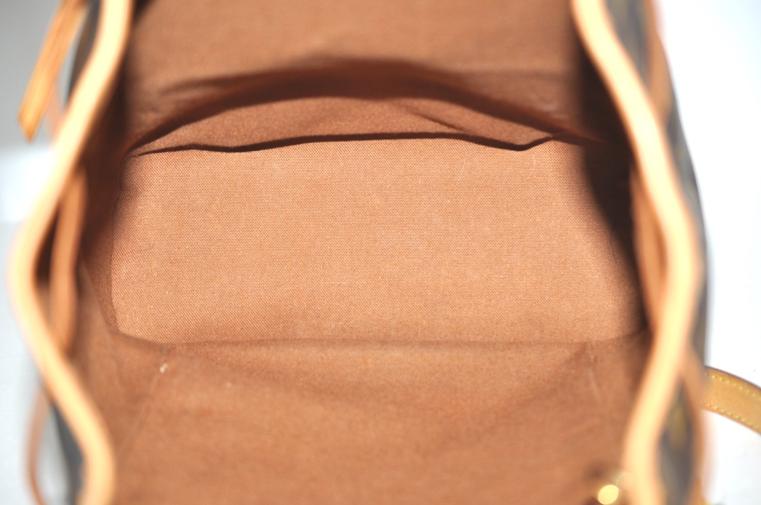 Authentic Louis Vuitton Monogram Montsouris MM Backpack M51136 LV K5754