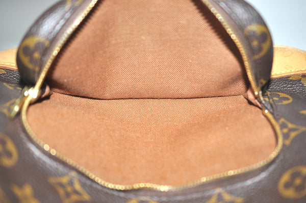 Authentic Louis Vuitton Monogram Montsouris MM Backpack M51136 LV K5754