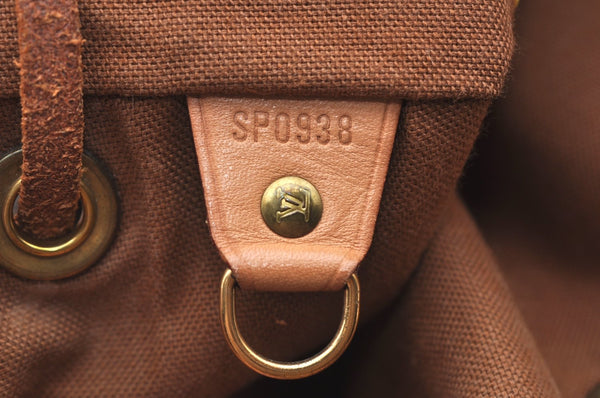 Authentic Louis Vuitton Monogram Montsouris MM Backpack M51136 LV K5754