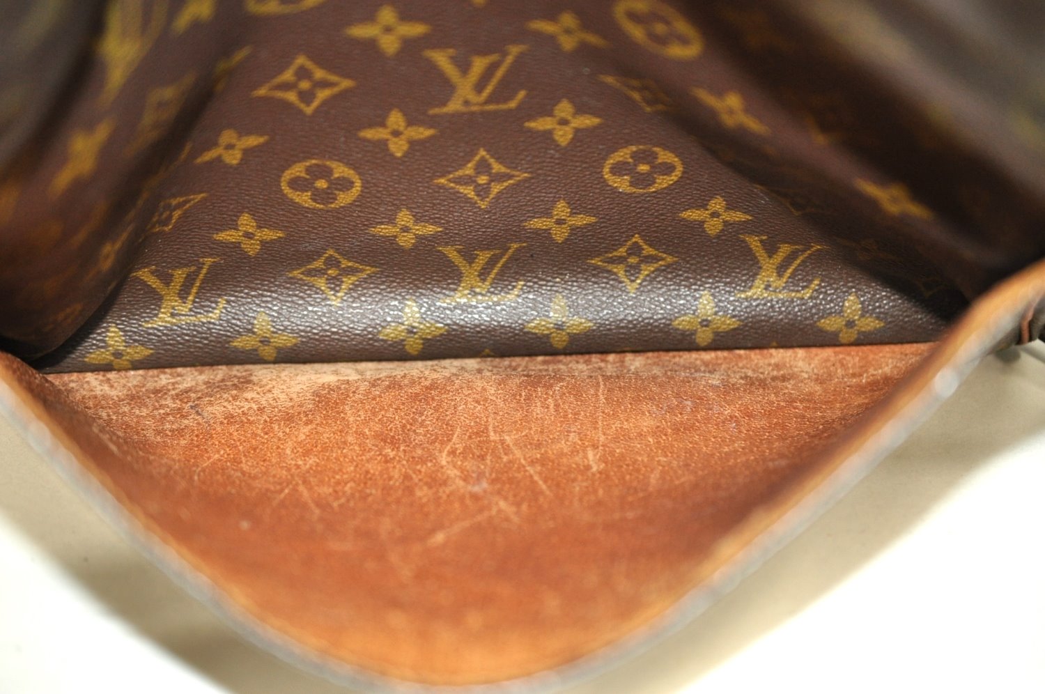 Authentic Louis Vuitton Monogram Marceau Shoulder Cross Bag M40264 LV Junk K5755