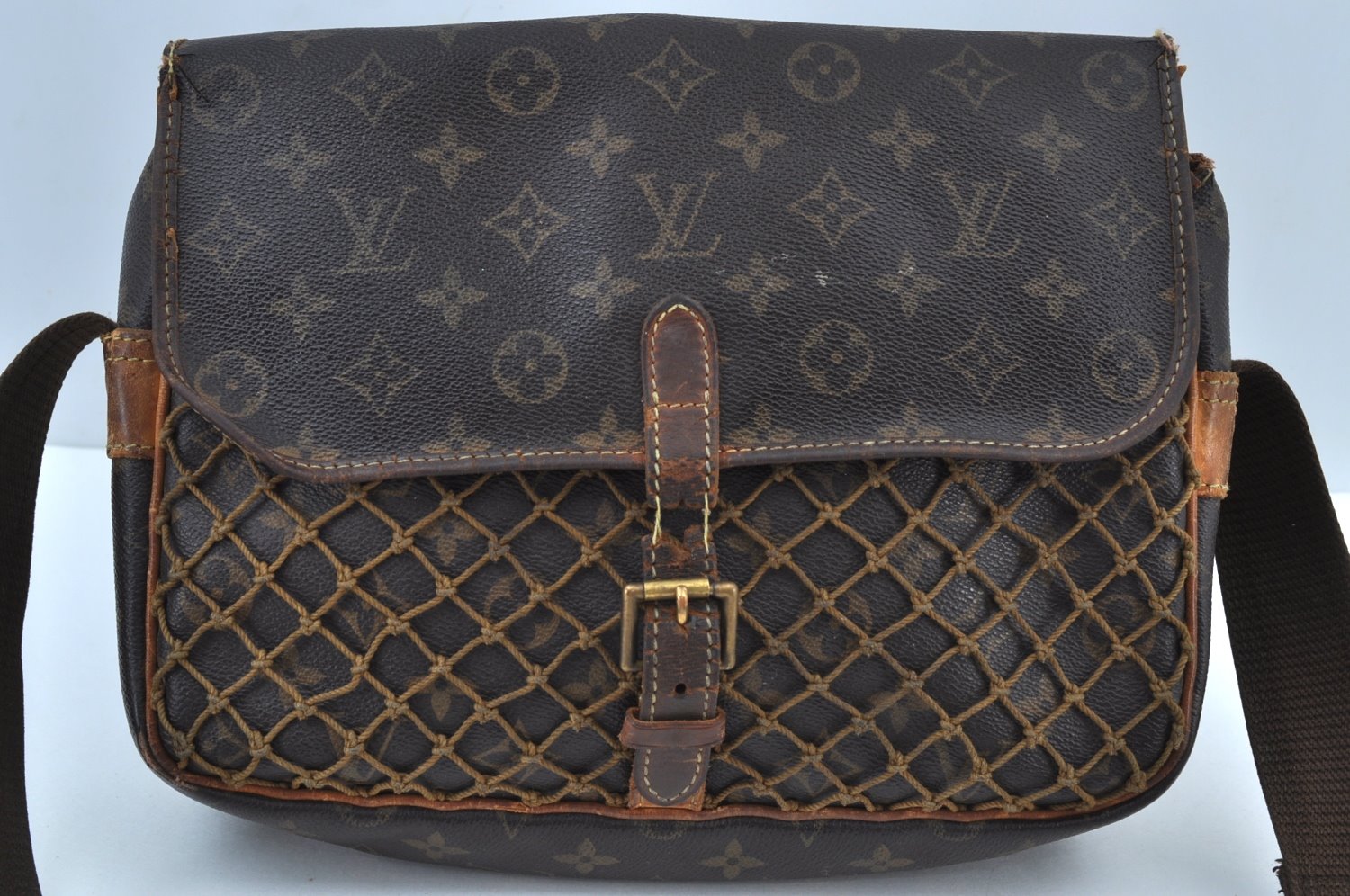 Authentic Louis Vuitton Monogram Congo PM Shoulder Bag M40117 LV Junk K5757