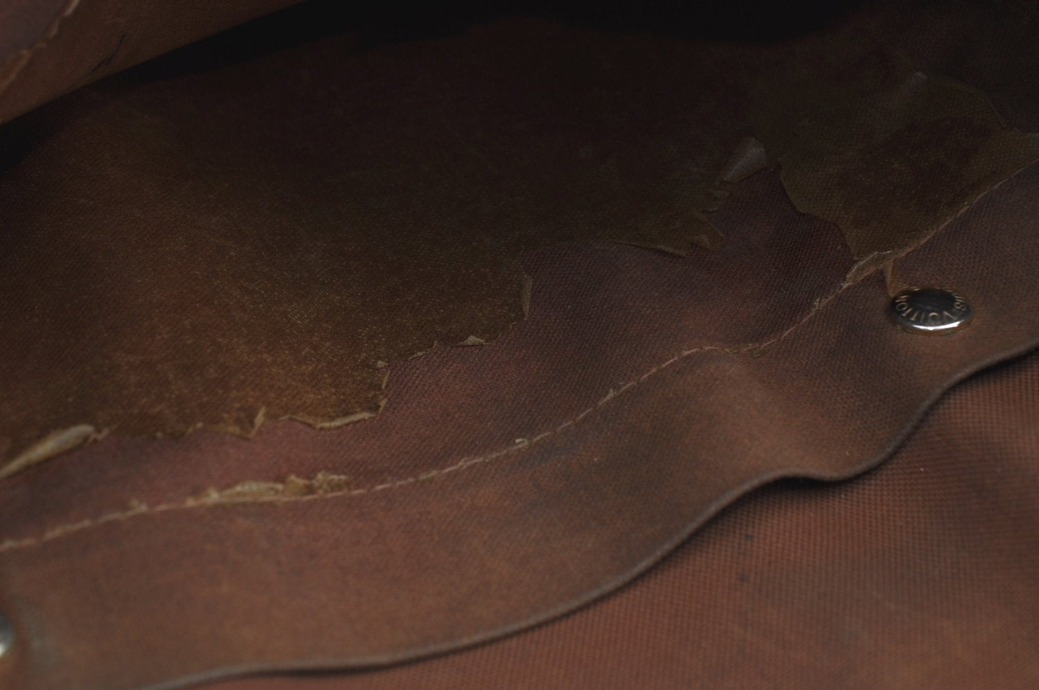 Authentic Louis Vuitton Monogram Congo PM Shoulder Bag M40117 LV Junk K5757