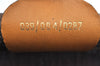Authentic GUCCI Micro GG PVC Leather Clutch Hand Bag Purse Brown Junk K5760