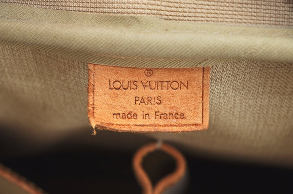 Authentic Louis Vuitton Monogram Deauville Hand Bag M47270 LV K5774