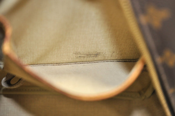 Authentic Louis Vuitton Monogram Deauville Hand Bag M47270 LV K5774