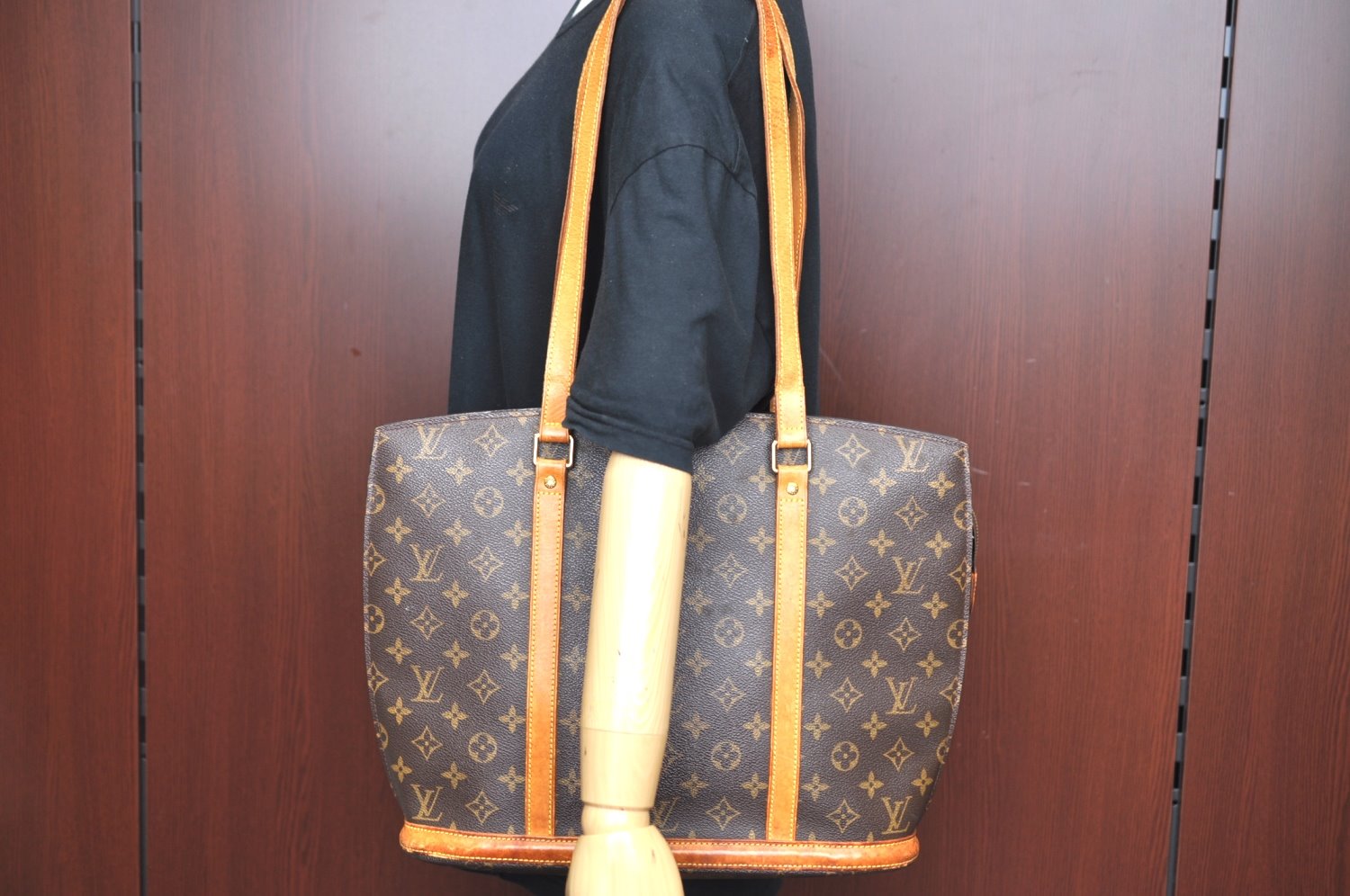 Authentic Louis Vuitton Monogram Babylone Shoulder Tote Bag M51102 LV K5775