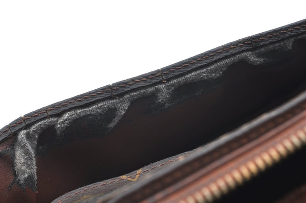 Authentic Louis Vuitton Monogram Orsay Clutch Hand Bag Purse M51790 Junk K5780