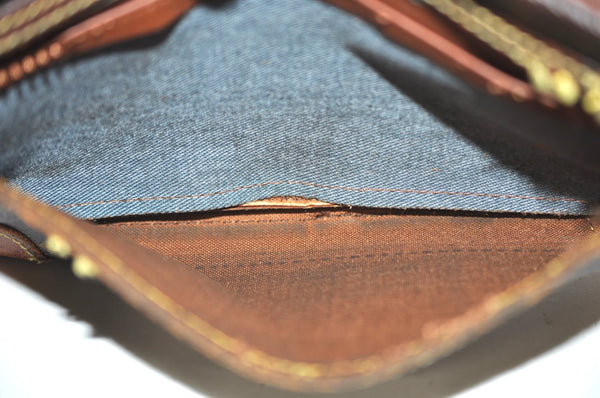 Authentic Louis Vuitton Monogram Marly Dragonne GM M51825 Clutch Bag Junk K5783