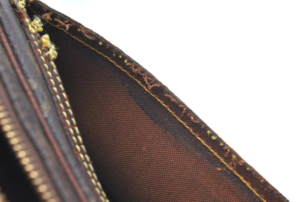 Authentic Louis Vuitton Monogram Marly Dragonne GM M51825 Clutch Bag Junk K5783