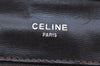 Authentic CELINE Macadam Blason Pattern Clutch Hand Bag PVC Leather Beige K5784