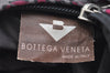 Authentic BOTTEGA VENETA Jersey Shoulder Cross Body Bag Black Junk K5786