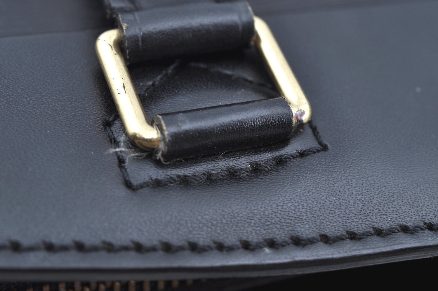 Authentic Louis Vuitton Epi Riviera Hand Bag Black M48182 LV K5795