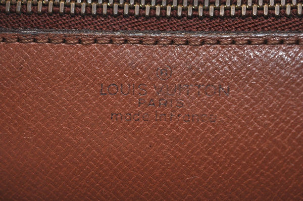 Authentic Louis Vuitton Monogram Marly Dragonne GM M51825 Clutch Bag Junk K5797