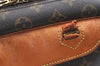 Authentic Louis Vuitton Monogram Deauville Hand Bag M47270 LV Junk K5798