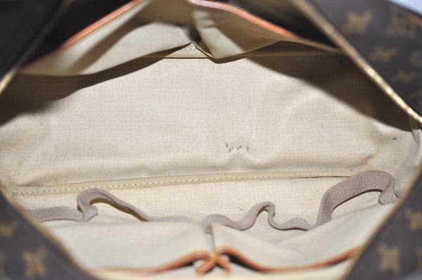 Authentic Louis Vuitton Monogram Deauville Hand Bag M47270 LV Junk K5798