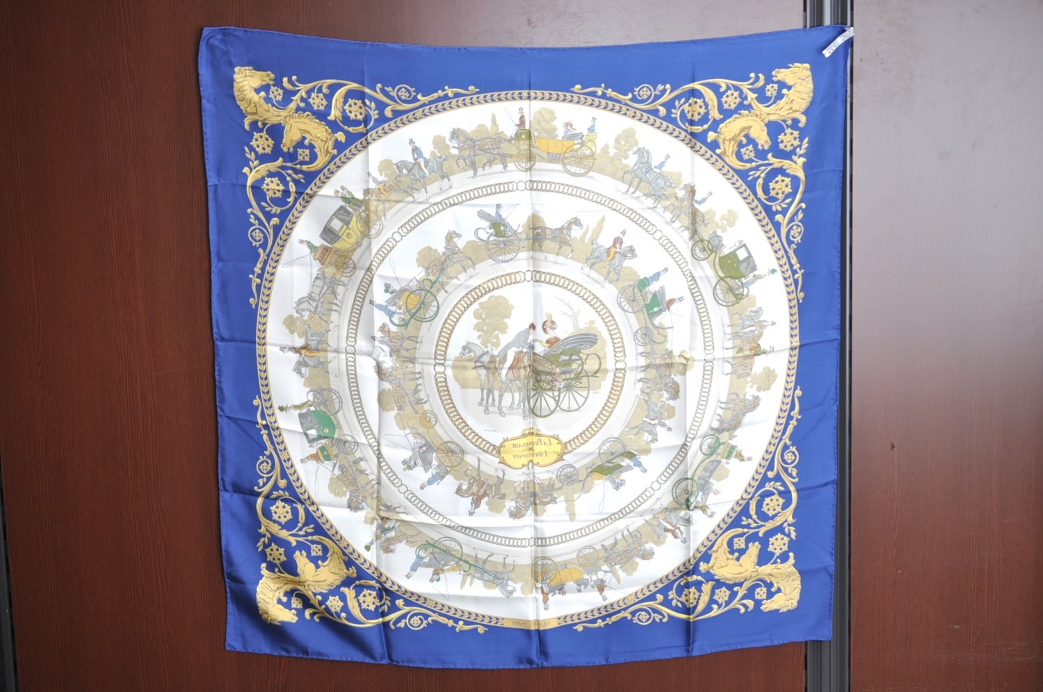 Authentic HERMES Carre 90 Scarf 