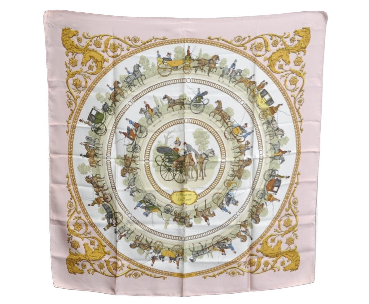 Authentic HERMES Carre 90 Scarf 