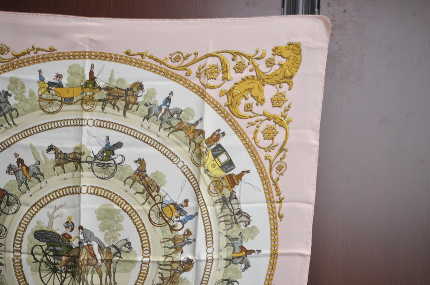 Authentic HERMES Carre 90 Scarf 